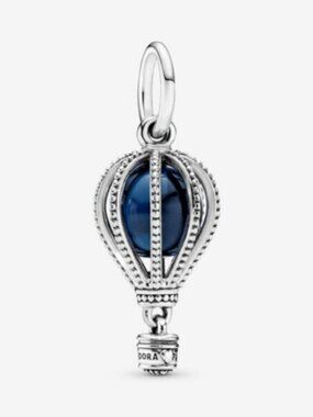 Pandora Blue Hot Air Balloon Travel Charm
